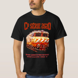 CP Serie 2620 Elektrische Lokomotive. Nez-Casse Lo T-Shirt