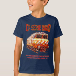 CP Serie 2620 Elektrische Lokomotive. Nez-Casse Lo T-Shirt