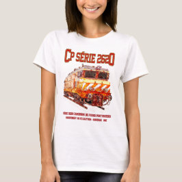 CP Serie 2620 Elektrische Lokomotive. Nez-Casse Lo T-Shirt