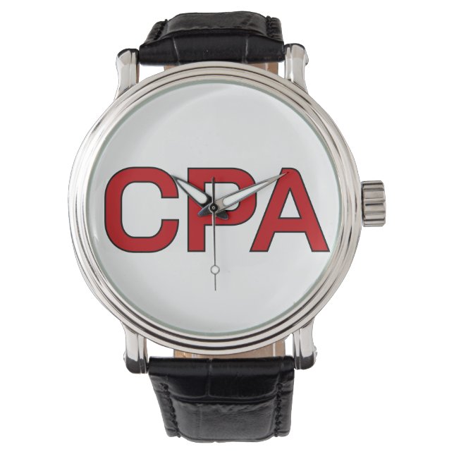 Cpa Armbanduhr (Vorderseite)
