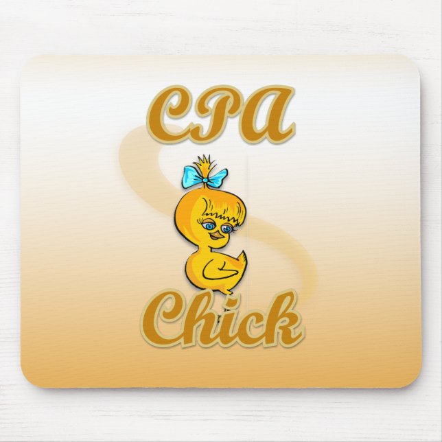 CPA Chick Mousepad (Vorne)