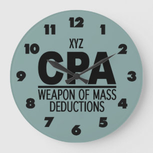 CPA custom color wall clock Große Wanduhr