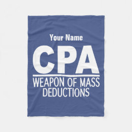 CPA-Decke für Farbe und Namen Fleecedecke