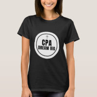 CPA Dream Big T-Shirt mit individuellem Namen | Pe