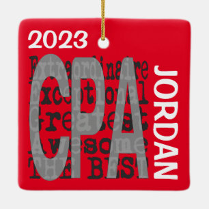 CPA Extraordinaire CUSTOM Keramikornament