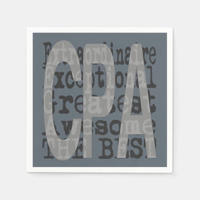 CPA Extraordinator Serviette (Vorderseite)