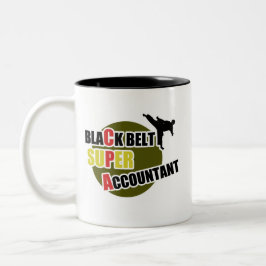 CPA: Gürtel-Buchhalter Zweifarbige Tasse