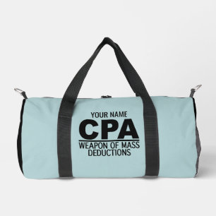 CPA individuelle Name und Farbe Duffle Bag