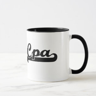 Cpa klassischer Job-Entwurf Tasse