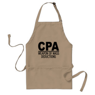 CPA kundenspezifische Schürze - wählen Sie Art u