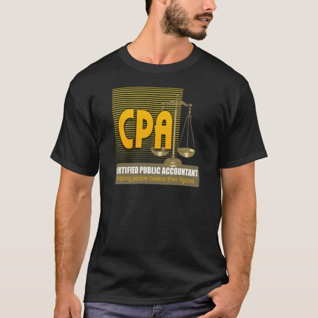 CPA mit SKALA-LOGO-WIRTSCHAFTSPRÜFER T-Shirt (Vorderseite)