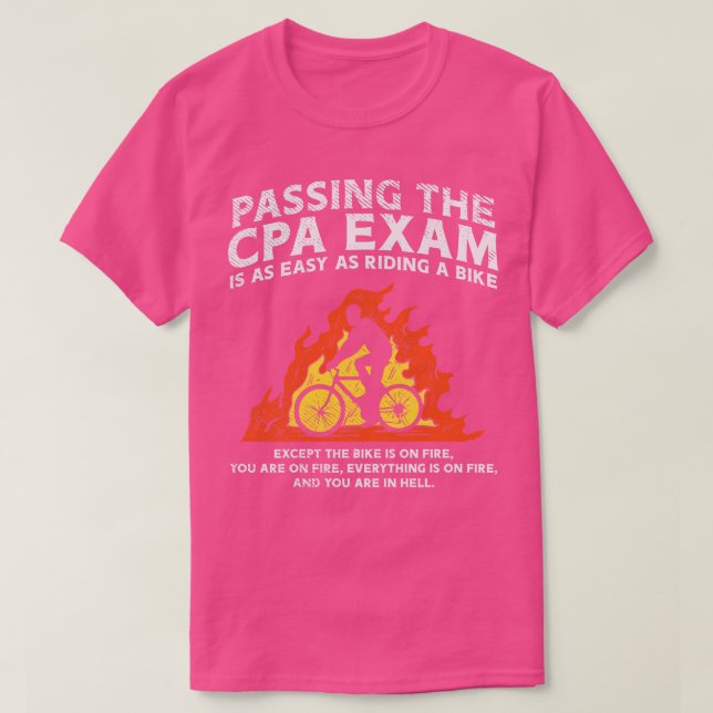 Cpa-Prüfung T-Shirt (Design vorne)