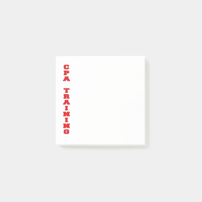 CPA-Schulung Post-it Klebezettel (Vorderseite)