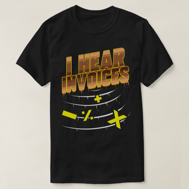CPA-Zentralstelle für Buchhaltung, Rechnungswesen T-Shirt (Design vorne)