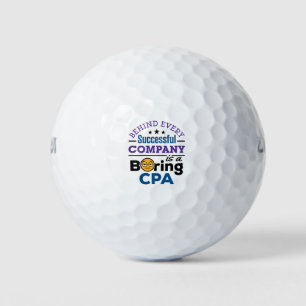 CPA zertifizierte öffentliche Wirtschaftsprüfer - Golfball