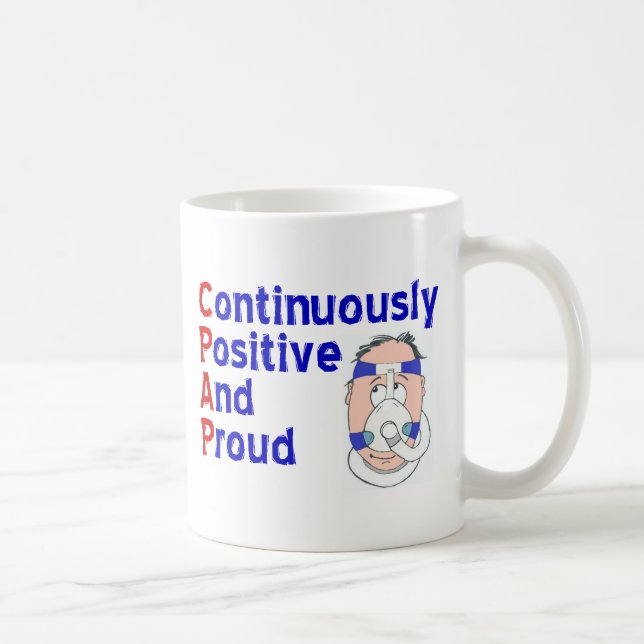 CPAP Benutzer Kaffeetasse (Rechts)