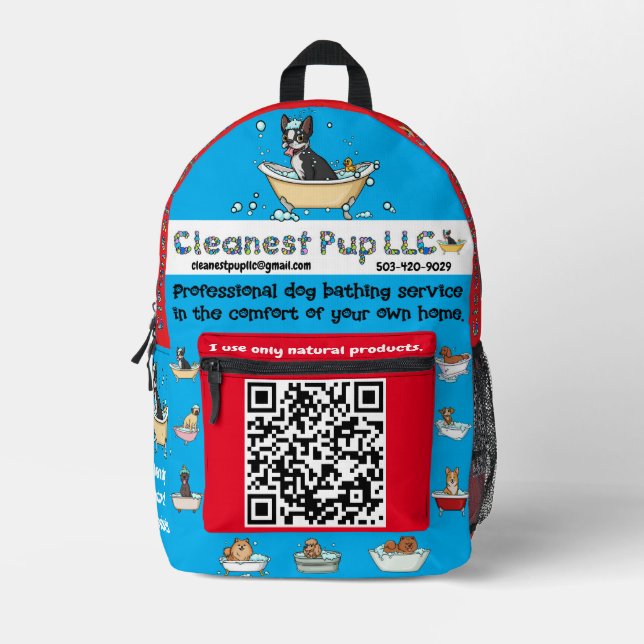CPLLC BEDRUCKTER RUCKSACK (Vorderseite)