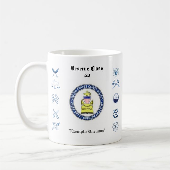 CPOA Hochschulreserve-Klasse 50 Kaffeetasse (Links)
