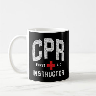 CPR Erste Hilfe Aed Instructor Kaffeetasse