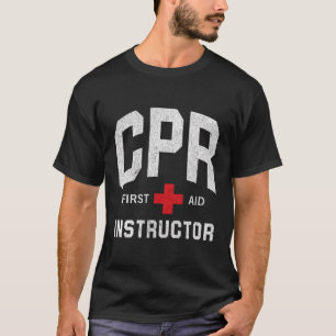 CPR Erste Hilfe Aed Instructor T-Shirt