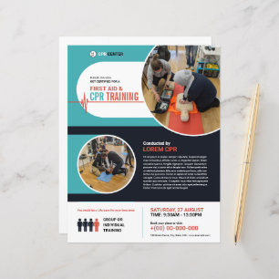 CPR-Flyer   Erste Hilfe-Flyer