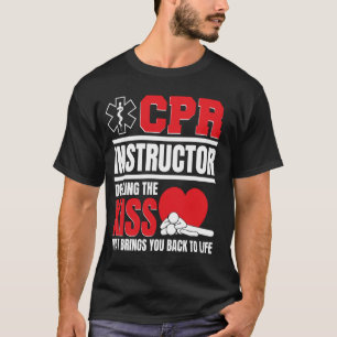 CPR Pocket Mask Maniküre CPR Mundbarriere CPR Inst T-Shirt