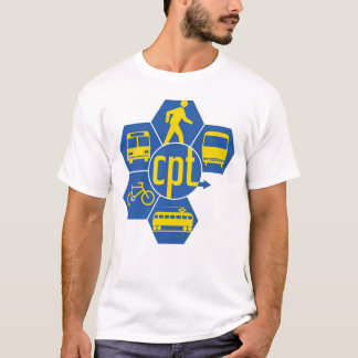 CPT T-Shirt mit gelben Ikonen