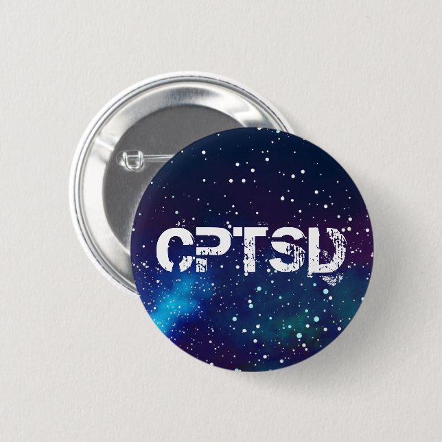 CPTSD kundengerechte Galaxie-Identität Button (Vorne & Hinten)
