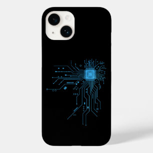 CPU-Chip-Schaltkreis-PCB-Design-Tech-Enthusiasten Case-Mate iPhone 14 Hülle