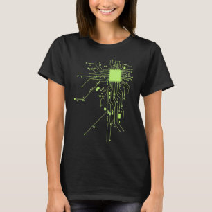 CPU-Technologie-Nerd-Computerchip- Informative Pro T-Shirt