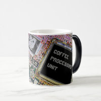 CPU - Unité de traitement du café drôle tasse de c