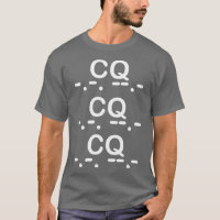 CQ CQ CQ Moralkode Amateur Ham Radio Kleidung