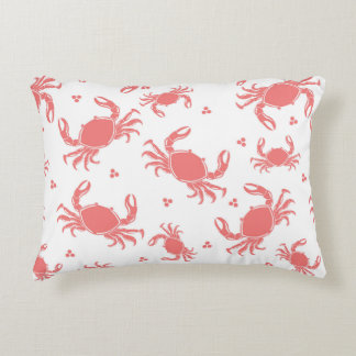 Crab Accent Pillow Dekokissen