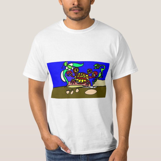 Crab art T-Shirt (Vorderseite)