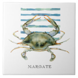 CRAB Beach Coastal MARGATE Keramik Tile Fliese