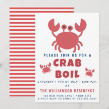 Crab Boil | Sommerliches Party / 4. Juli