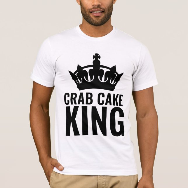 CRAB CAKE KING T - SHIRT (Vorderseite)