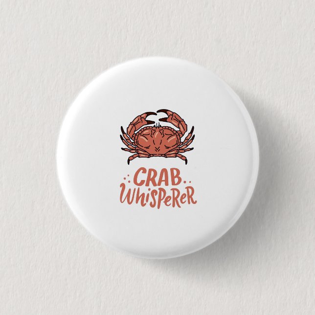 Crab Crabbing Button (Vorderseite)