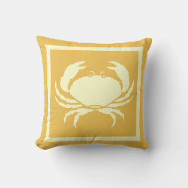 CRAB : creme und hellbeige sandfarben Kissen