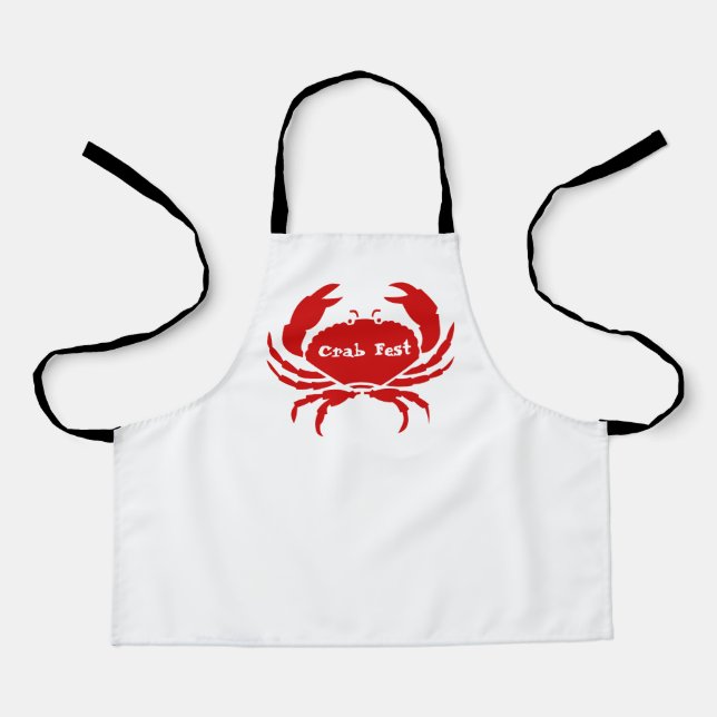Crab Fest Schürze (Vorderseite)