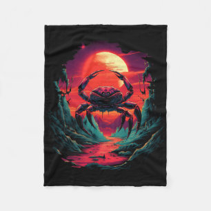 Crab Halloween Crab Kostüm Kleinkind Fleecedecke