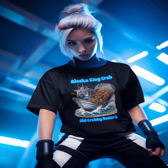 Crab Hunters Voyage Old Crabby Bastard T-Shirt (Von Creator hochgeladen)