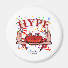 Crab Hype, MeWarriorFrau auf Twitch Magnet