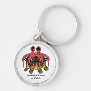 Crab in Pot, MeWarriorFrau auf Twitch Schlüsselanhänger