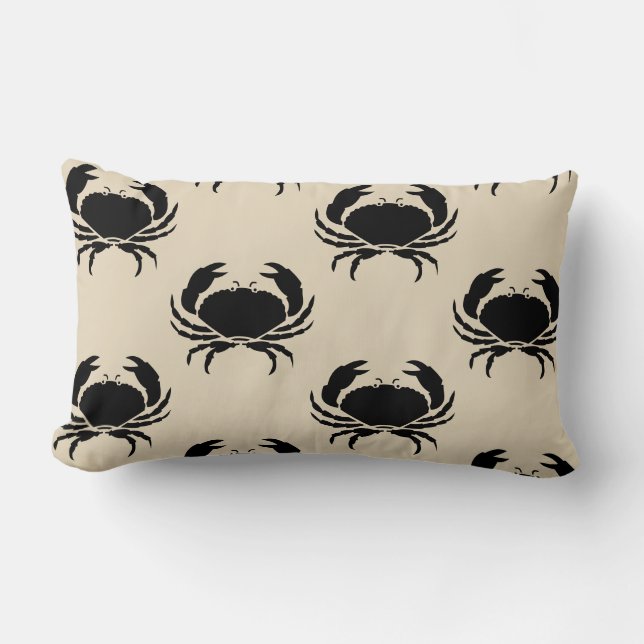 CRAB-Motivmuster Lendenkissen (Vorderseite)