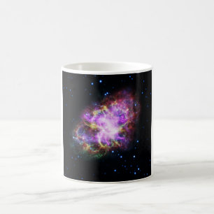 Crab-Nebel Supernova-Überrest Hubble-Komposit Kaffeetasse