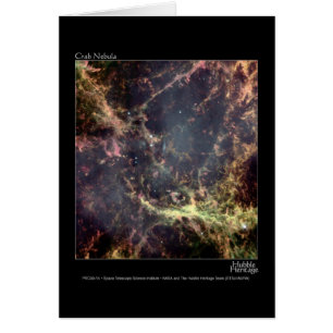 Crab Nebula Hubble Telescope
