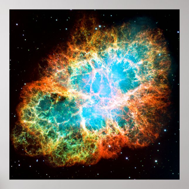 Crab Nebula Poster (Vorne)