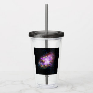 Crab Nebula Supernova Remnant Hubble Composite Acryltrinkbecher