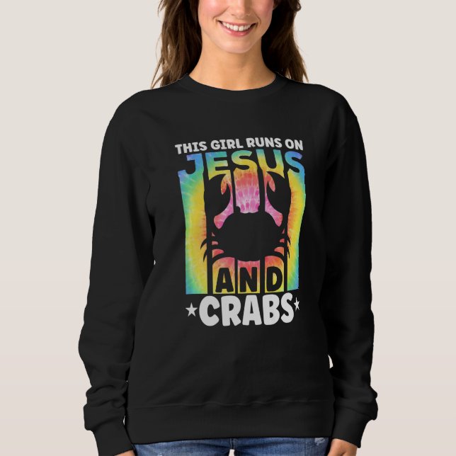 Crab Outfit for Crabs Lovers Apparel Women Girls P Sweatshirt (Vorderseite)